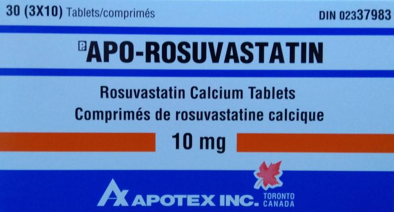 Apo-Rosuvastatine 10mg